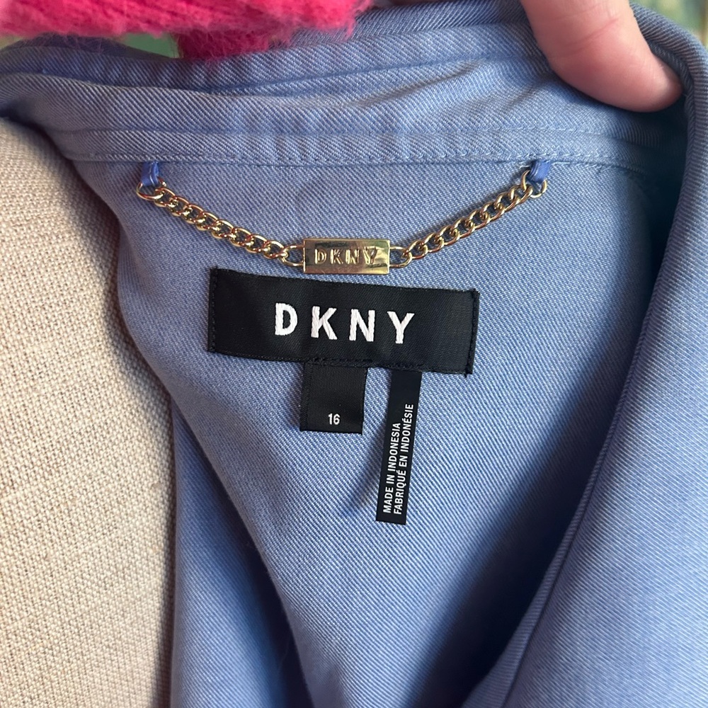 DKNY Soft Blue Blazer - Picture 5 of 7